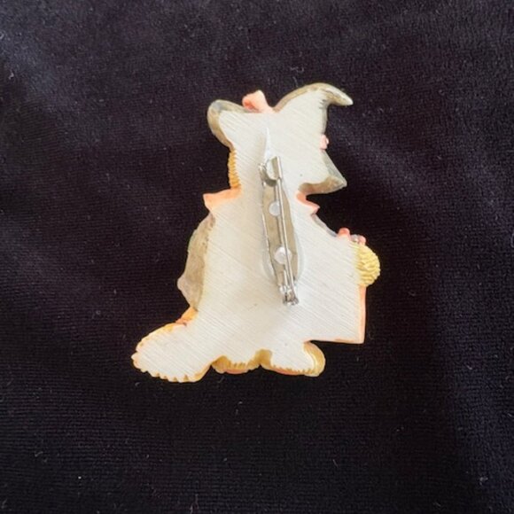 **SOLD**Cherished Teddies Gretel The Witch Halloween Pin Vintage 1993 - Picture 2 of 2